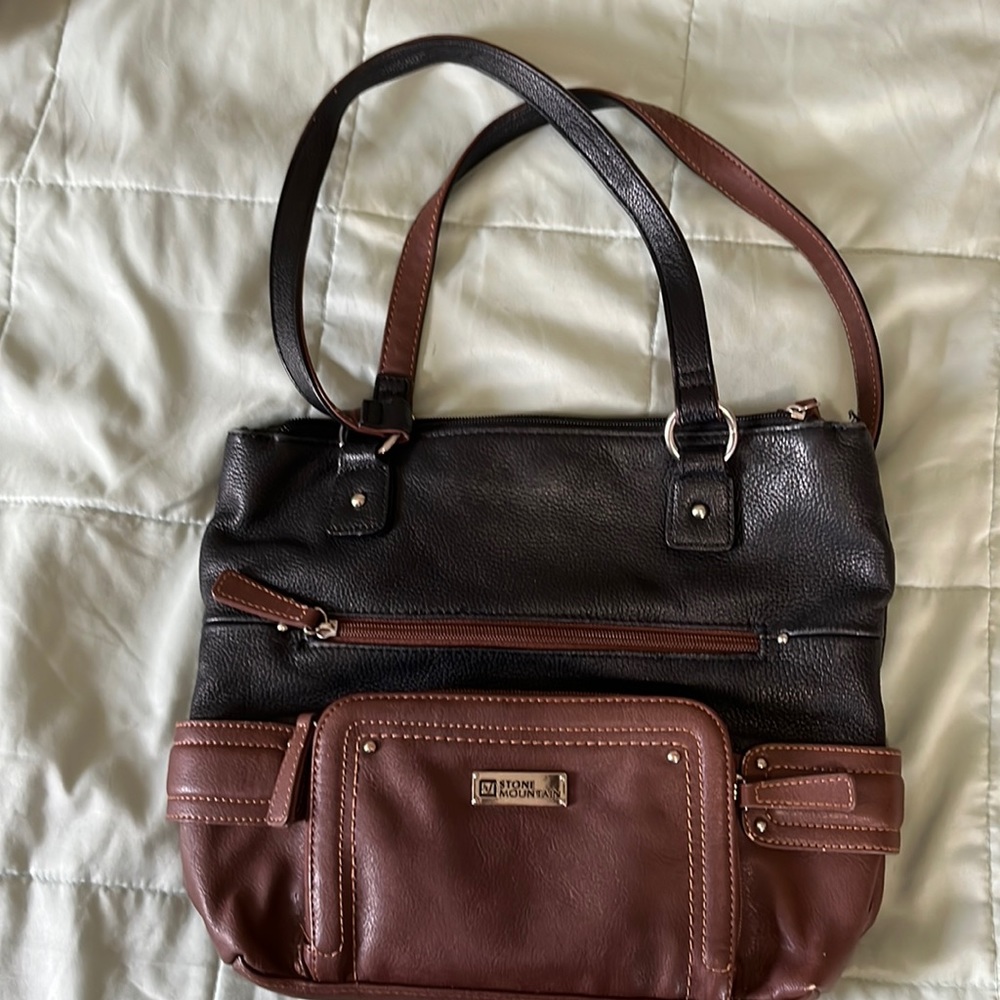 Stone Mountain leather purse
